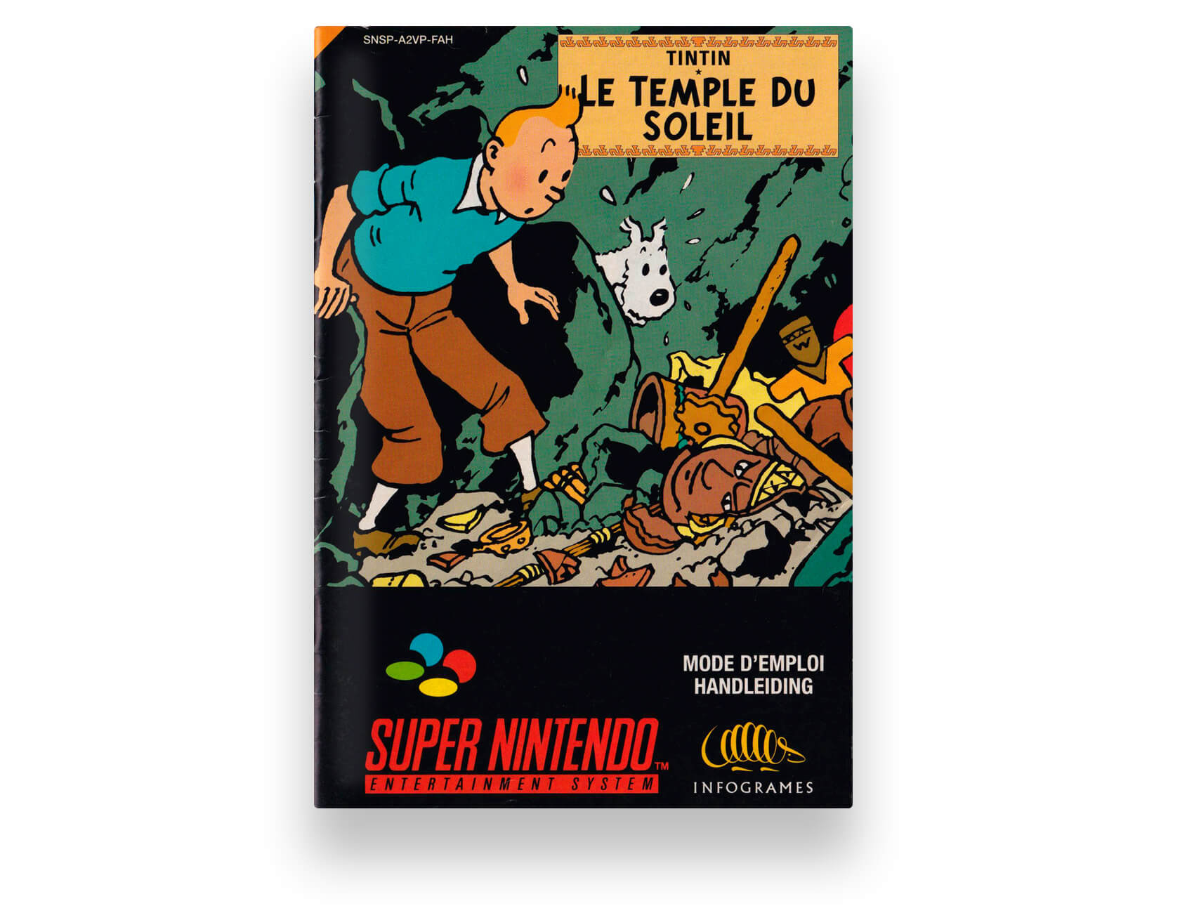 Tintin : Le Temple du Soleil — NL